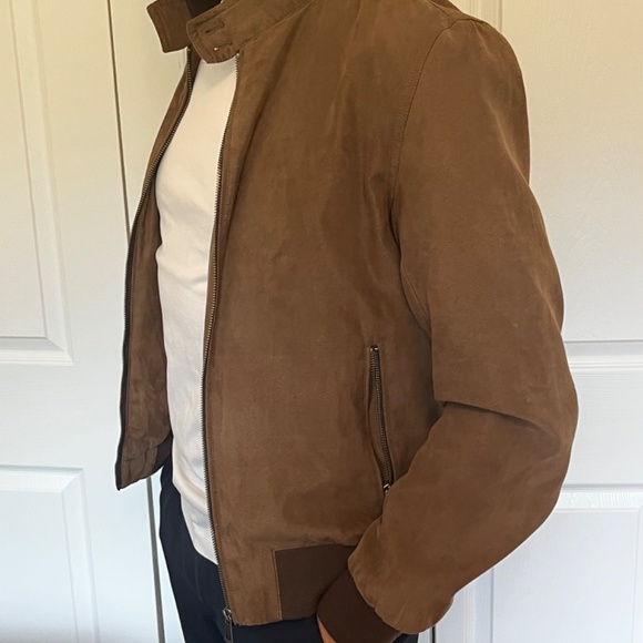 Brown Bomber Jacket - Picture 6 of 7